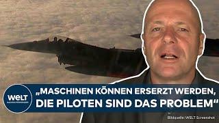 UKRAINE-KRIEG: Neu eingesetzter F-16 Kampfjet abgestürzt! So reagiert Russland!