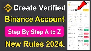 How To Create Verified Binance Account In Mobile - Sign Up Binance Easy Way