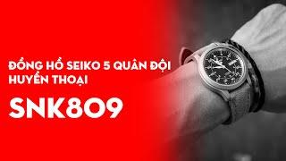 Đồng hồ Seiko 5 quân đội huyền thoại SNK809K2 automatic