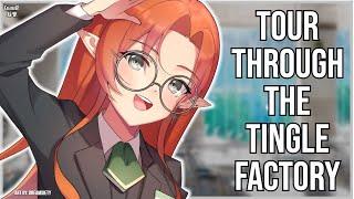 3DIO ASMR | Tour through the Tingle Factory 🫧| Assorted Triggers | Soft Spoken | Sleep Aid RP