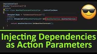 Injecting Dependencies as Action Parameters in .NET7