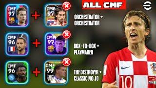 All CMF Playing Style Explained with Gameplay | Pes Efootball 2024