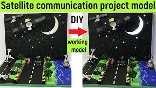 satellite communication model - satellite communication - science project model - diy- diyas funplay