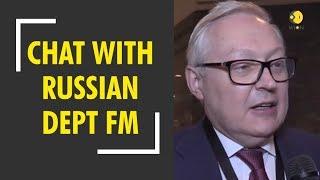 Wion Exclusive: Sergei Ryabkov Russian deputy FM speaks to WION