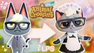 I Made an Animal Crossing Raymond Littlest Pet Shop Art Doll | DIY