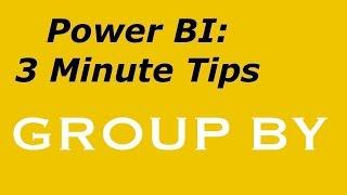 Power BI - GROUP BY without DAX