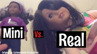 Mini vs. real (inspired by CutenessDolls Productions)