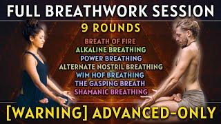 [ADVANCED!] Full Breathing Session - 9 Guided Rounds (Multiverse Edition)