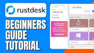 RustDesk Tutorial For Beginners - How To Use Rustdesk Step By Step