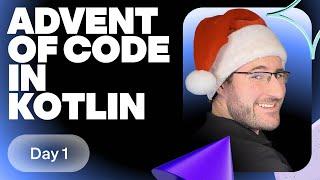 Advent of Code 2024 in Kotlin with the Core Ecosystem Lead! Day 1.