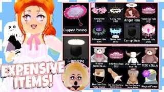 ROYALE HIGH YOUTUBER INVENTORY TOUR! *EXPENSIVE ITEMS!* | ROYALE HIGH