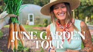 Full Garden Tour | June 2025 | Whispering Willow Farm
