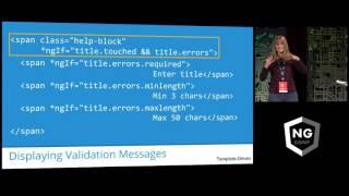 It's Just a Textbox, What Could Go Wrong?: Angular 2 Forms and Validation - Deborah Kurata