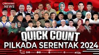  LIVE Pengumuman Hasil Quick Count Pilkada Serentak 2024: Suara Siapa Unggul?