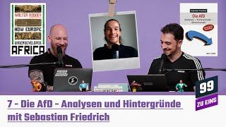 Die AfD - Analysen und Hintergründe mit Sebastian Friedrich  - 99 ZU EINS - Ep. 40