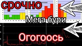 Мощнейшие Магнитные БУРИ обрушились на Землю, Сильные вспышки на Солнце