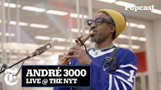 André 3000 Performs Surprise Concert in The NY Times Newsroom