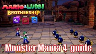 How to easily beat the Bobombs in Monster Mania Level 4 | Detailed Guide