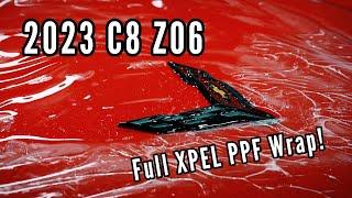 2023 Corvette C8 Z06 - Full WRAP - XPEL Fusion PPF