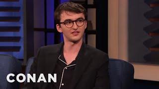 Isaac Hempstead Wright Can't Remember What Life Was Like Before "Game Of Thrones" | CONAN on TBS