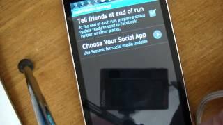 Get Running Android Social Media Settings