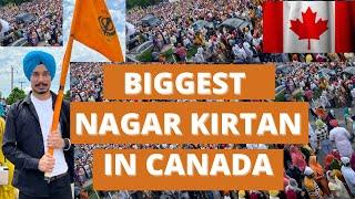 Biggest Nagar Kirtan in Montreal, Canada with full coverage||  #ConnectRubal #Rubalvlogs