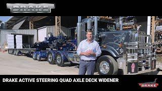 A closer look at the new Drake Active Steering Quad Axle Deck Widener| The Drake Group