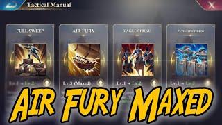 Ranking 3rd in Creation Arena + Maxing Air Fury - Guns of Glory