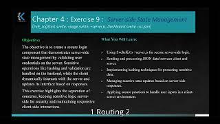 Sizzle Chapter 4 - Exercise 9 - Server-Side State Management (Part 1 of 2)