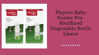 Playtex Baby Nurser | playtex baby nurser with drop-ins liners | #shorts