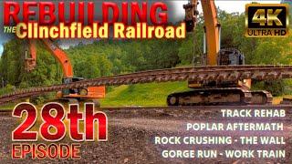 Part 28:  Rebuilding the Clinchfield Railroad Series ~ SO. MUCH. HAPPENING.