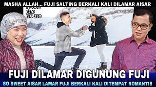 So Sweet, Aisar Lamar Fuji Berkali Kali ditempat yang Romantis di Gunung Fuji !!!