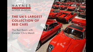 THE UK'S LARGEST COLLECTION OF RED CARS - THE RED ROOM