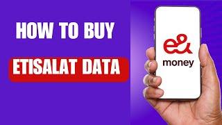 How To buy Data on etisalat | How to recharge etisalat data