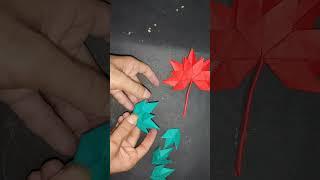 How to make a origami maple leaf #diy #origami #papercraft #ideas