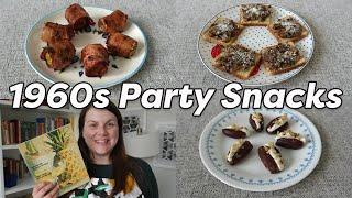 1960s PARTY SNACKS - Retro Party Snacks from Vintage Recipes!