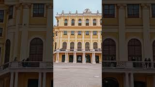  Austria, Vienna, Schonbrunn Entrance 