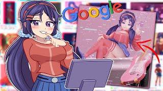 MITA GOOGLES HERSELF