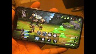 Gaming on the iPhone Xs Max: Battle Chasers: Nightwar