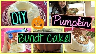 Fall Treat! | DIY Pumpkin Bundt Cake