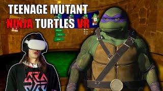 Becoming a Teenage Mutant Ninja Turtle in VR! | Quest 2