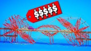 When you have TOO MUCH BUDGET in Poly Bridge 3...