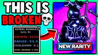 NEW 0.001% APEX ASTRAL BONNIE IS THE BEST UNIT In Five Nights TD !*OP*