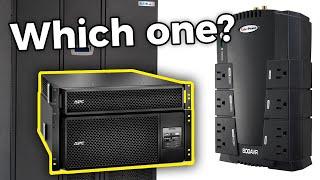 Choosing a UPS (Uninterruptible Power Supply)