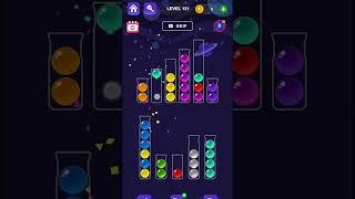 Ball Sort Master Game Level - 121 Without Boosters | Puzzle Games #entertainment #puzzle #games