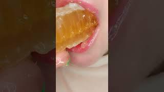 ASMR Satisfying Honeycomb  Eating Sounds #asmr #Satisfying #Honeycomb