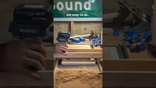Simple Trick with the Router Sled #diy #woodworking #craft #creative #carpentry #hacks #workbench