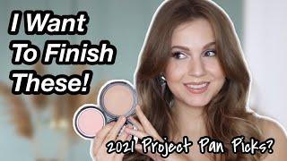 Makeup That I Want To Pan in 2021// Potential Project Pan Products!!