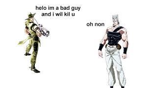 jojo stardust crusaders in a nutshell