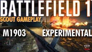 Play Aggressive Scout With This.. M1903 Experimental Gameplay - Battlefield 1 Conquest No Commentary